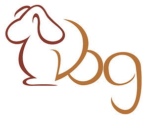Image showing Dog symbol