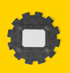 Image showing gear wheel sign