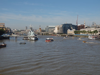 Image showing River Thames in London