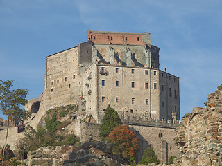 Image showing Sacra di San Michele abbey