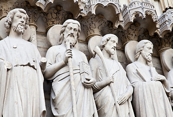 Image showing Notre Dame Cathedral - Paris