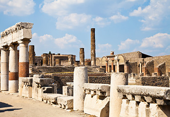 Image showing Pompeii - archaeological site