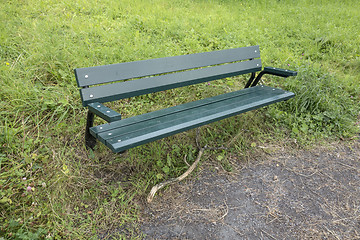 Image showing park bench 