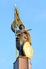 Image showing The Heroes' Monument of the red army in Vienna, Austria 