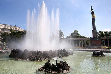 Image showing Schwarzenbergplatz, Vienna, Austria 