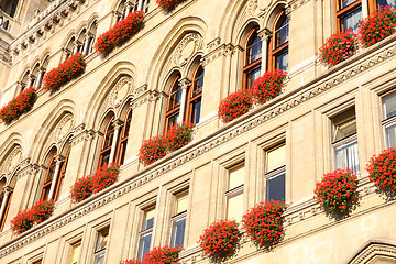 Image showing Rathaus in Vienna, Austria