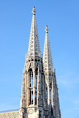 Image showing Votivkirche in Vienna, Austria