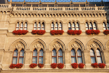 Image showing Rathaus in Vienna, Austria