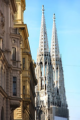 Image showing Votivkirche in Vienna, Austria 
