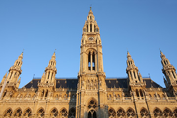 Image showing Rathaus in Vienna, Austria