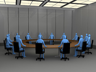 Image showing Office Moments - Meeting Room