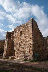 Image showing medieval,  castle near jerusalem