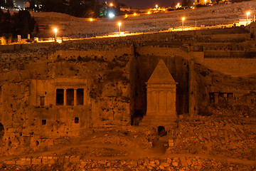 Image showing Ancient monument in jerusalem