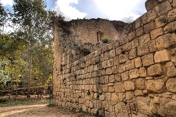 Image showing medieval,  castle near jerusalem