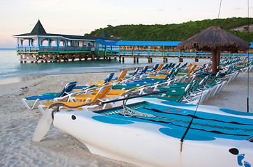 Image showing Dickenson Bay, Antigua