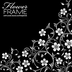 Image showing Floral Frame