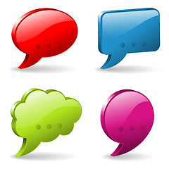 Image showing Speech and Thought Bubbles