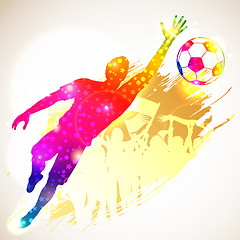 Image showing Soccer Goalkeeper