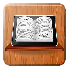 Image showing E-book Concept