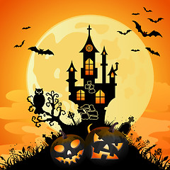 Image showing Halloween background