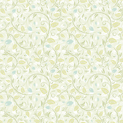 Image showing Flower seamless pattern