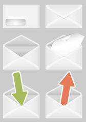 Image showing Set of Envelopes