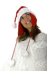 Image showing Christmas woman