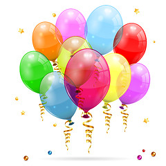 Image showing Birthday Balloons