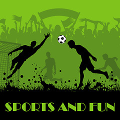 Image showing Soccer Poster