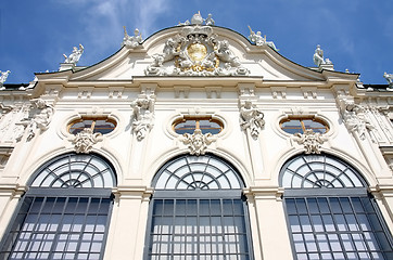 Image showing Baroque castle Belvedere in Vienna, Austria