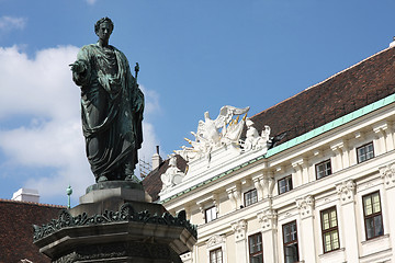 Image showing Hofburg Palace courtyard, Hofburg in Vienna, Austria