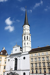 Image showing St. Michael's Church (Michaelerkirche) in Vienna, Austria