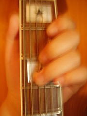 Image showing Playing guitar