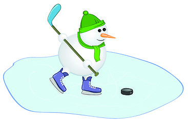 Image showing Snowman