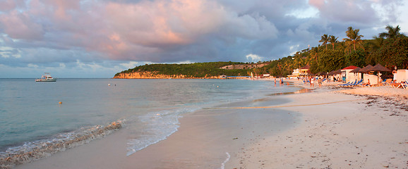 Image showing Dickenson Bay, Antigua