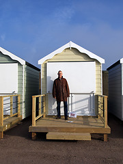 Image showing Beach Huts