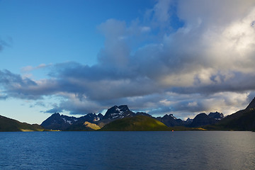 Image showing Lofoten peaks