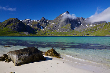 Image showing Norwegian beaches