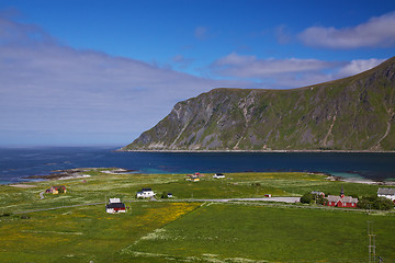 Image showing Village on Lofoten