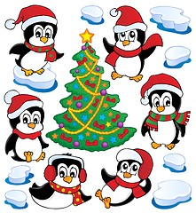 Image showing Cute penguins collection 4