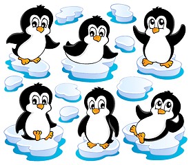 Image showing Cute penguins collection 2