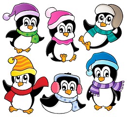 Image showing Cute penguins collection 3