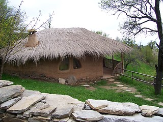 Image showing Clay house