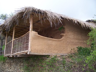 Image showing Clay house