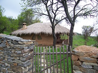 Image showing Clay house