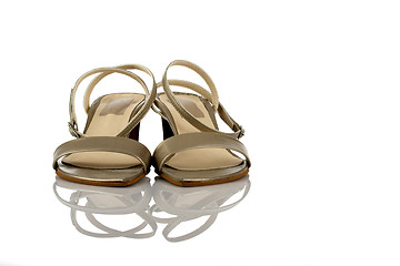 Image showing Feminine sandals