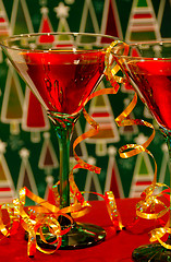 Image showing Christmas Cocktails