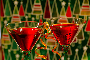 Image showing Christmas Cocktails