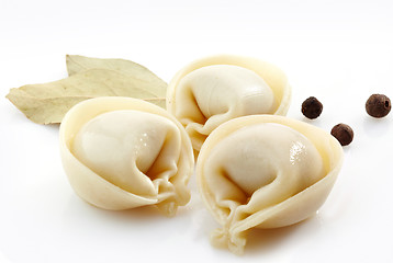 Image showing dumplings russian pelmeni