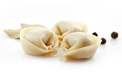 Image showing dumplings russian pelmeni